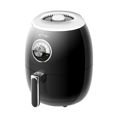 Friteuza cu aer fierbinte ETA Storio 6172 90020, 1350 W, 3 litri, 80-200 &amp;deg; C, design retro, negru foto