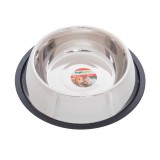 Castron din inox pentru c&acirc;ini, &Oslash;23&nbsp;cm, 1800&nbsp;ml, Kerbl