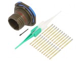 Conector Militar Dimensiune 13 MIL-DTL-38999 Series III Oliv