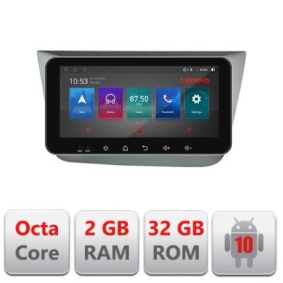 Navigatie Seat Leon 2005-2012 I-leon05 4+64 ecran 10.33&amp;quot; Android Waze USB Navigatie Internet Youtube Radio CarStore Technology foto