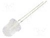 Dioda LED, 8mm, albastru, 12000...14400mcd, 30mA, 2,9...3,4V, OPTOSUPPLY - OSB56P8131A