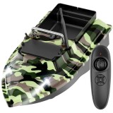 Barca Plantat, Nadit si Momit iUni V050, 500m, 2kg, 18000mAh, 10km/h, Telecomanda 2.4GHz, Army