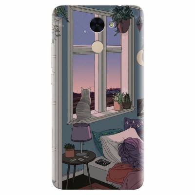 Husa silicon pentru Huawei Nova Lite Plus, Girl Room foto