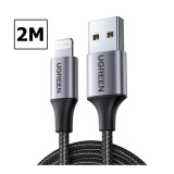 Cablu MFi Lightning la USB A pentru iPhone/iPad UGREEN, 2M
