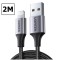 Cablu MFi Lightning la USB A pentru iPhone/iPad UGREEN, 2M
