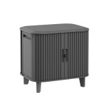 Garden luxe plastic &icirc;n aer liber dulap blocabil gri