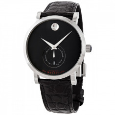 Ceas barbatesc Movado Automatic Black Dial, Argintiu, 0607370 foto