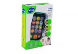 Primul meu telefon smart verde cu muzica si lumini, Hola