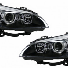 Faruri LED Dayline & Angel Eyes BMW Seria 5 E60 E61 (2003-2007) LCI Design Performance AutoTuning