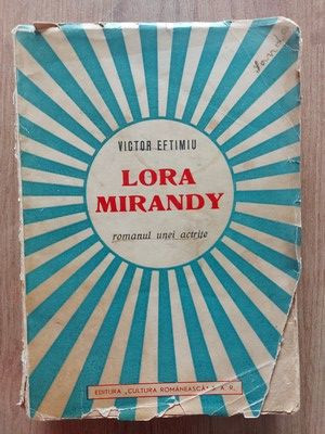 Lora Mirandy- Victor Eftimiu 1941 foto