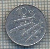 AX 171 MONEDA - ISLANDA - 10 KRONUR -ANUL 1994 -STAREA CARE SE VEDE