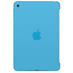 Husa tableta Apple Silicone Case MLD32ZM/A pentru iPad mini 4, Albastru foto