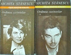 Nichita Stanescu - Ordinea cuvintelor, 2 volume