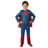 Cumpara ieftin Costum Superman Justice League pentru baieti 7-8 ani 128 cm, DC