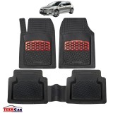 Covorase Volkswagen Golf 7 Hatchback 5 usi Tip Tavita Compatibile (2012&ndash;2020) Red, Cauciuc