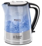 Cumpara ieftin Fierbator electric Russell Hobbs 22851 Brita, 1L, 3000W, transparent - RESIGILAT