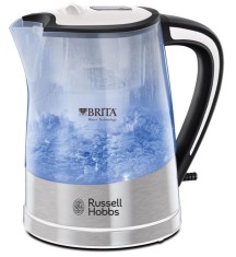 Fierbator electric Russell Hobbs 22851 Brita, 1L, 3000W, transparent - RESIGILAT