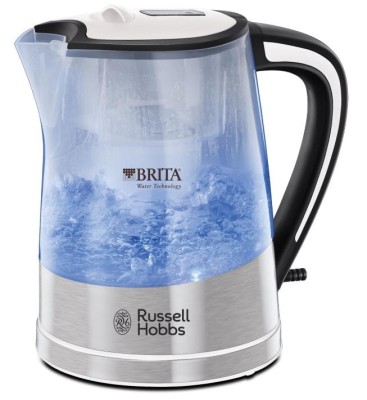 Fierbator electric Russell Hobbs 22851 Brita, 1L, 3000W, transparent - RESIGILAT foto