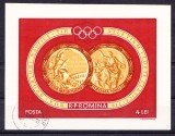 TSV % - 1961 LP 529 MEDALII DE AUR J.O. MELBOURNE COLITA NEDANTELATA, MNH/** LUX, Stampilat