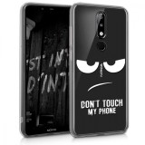 Cumpara ieftin Husa pentru Nokia 5.1 Plus, Silicon, Alb, 46196.01, Carcasa, Kwmobile