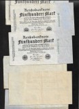 Cumpara ieftin Germania 500 marci mark 1922 VG - F - VF o singura fata pret pe bucata