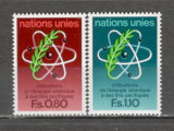 O.N.U.Geneva.1977 20 ani Organizatia Internationala ptr. Energie Nucleara SN.532, Nestampilat