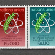 O.N.U.Geneva.1977 20 ani Organizatia Internationala ptr. Energie Nucleara SN.532