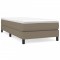 Cadru de pat fara saltea Taupe 80x200 cm tesatura