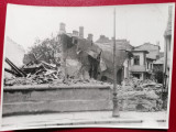 Bucuresti 1944 dupa bombardament str.Popa Tatu 11,5x8,5 cm