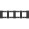 Rama ornament 4P Living Now negru KA4802M4KG