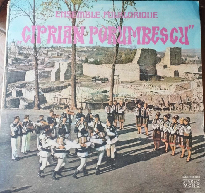 AMS - ENSEMBLE FOLKLORIQUE &bdquo;CIPRIAN PORUMBESCU&rdquo; (DISC VINIL, LP)