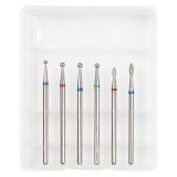 Cumpara ieftin Capete Freza Unghii LUXORISE #12, set 6 buc
