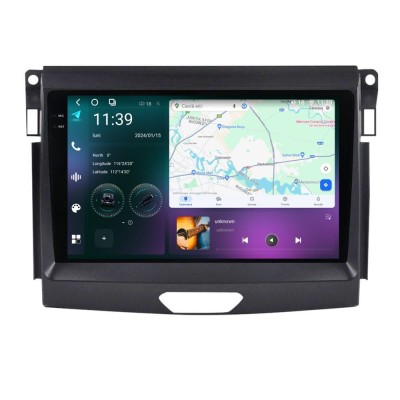 Navigatie dedicata cu Android Ford Ranger dupa 2015 fara navigatie originala, foto