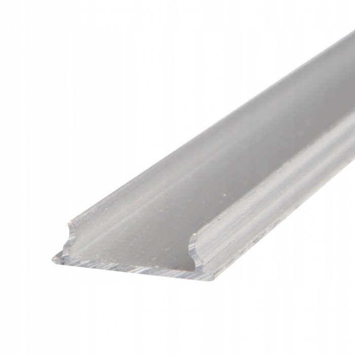 Profil aluminiu pentru banda LED, flexibil, lungime 2 metri, latime 13 mm