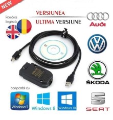 Diagnoza auto Vag-Com 23.3 Hex can/ VW/Seat/Audi/Skoda/ Soft in Romana