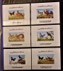 AJMAN EAU 1972 - FAUNA - PASARI , FLUTURI, Nestampilat