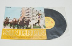 Formația Sincron - Sincron - disc vinil vinyl mediu 10&quot;