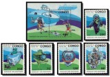 Congo 1993 Underwater vehicles, MNH AG.021, Nestampilat