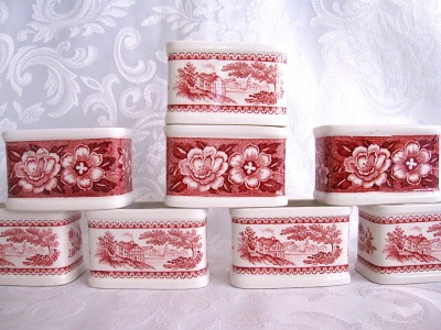 SET INELE SERVETELE DIN PORTELAN VILLEROY&amp;amp;BOCH METTLACH foto