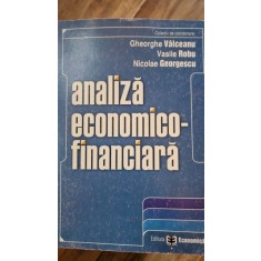 ANALIZA ECONOMICO-FINANCIARA - GHEORGHE VALCEANU