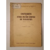 L. Fodor; L. Vaida - Contribuții la istoria mișcării sindicale din Transilvania (1848-1917)