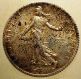 C.177 FRANTA WWI 1 FRANC 1916 ARGINT