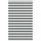 vidaXL Jaluzea tip zebra gri &icirc;nchis lățime țesătură 145,9 cm poliester