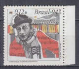 BRAZILIA 1994 OMAGIU COMPOZITORULUI SI CANTARETULUI ADONIRAN BARBOSA MNH