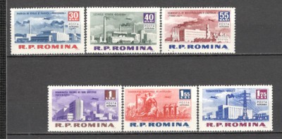 Romania.1963 Posta aeriana-Constructii XR.456 foto