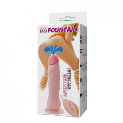 Dildo Realistic cu Ejaculare, Eros Fountain, [ 20 cm x 4 cm ] foto