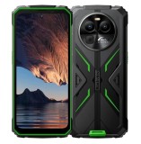 Telefon mobil Blackview BV8100, Verde, 4G, 6.5 2.4K FHD+, 24GB RAM (8GB + 16GB extensibili), 256GB ROM, Android 14, MediaTek Helio G99, 50MP+32MP, 880