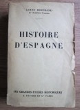 Histoire d&#039;Espagne / Louis Bertrand