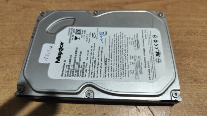 HDD PC 160GB Sata Sentinel 100% #A3424