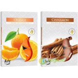 Set Lumanari Tip Pastila Aroma Portocala 6 buc.+ Set Lumanari Tip Pastila Aroma Scortisoara 6 buc. Pachet PROMO